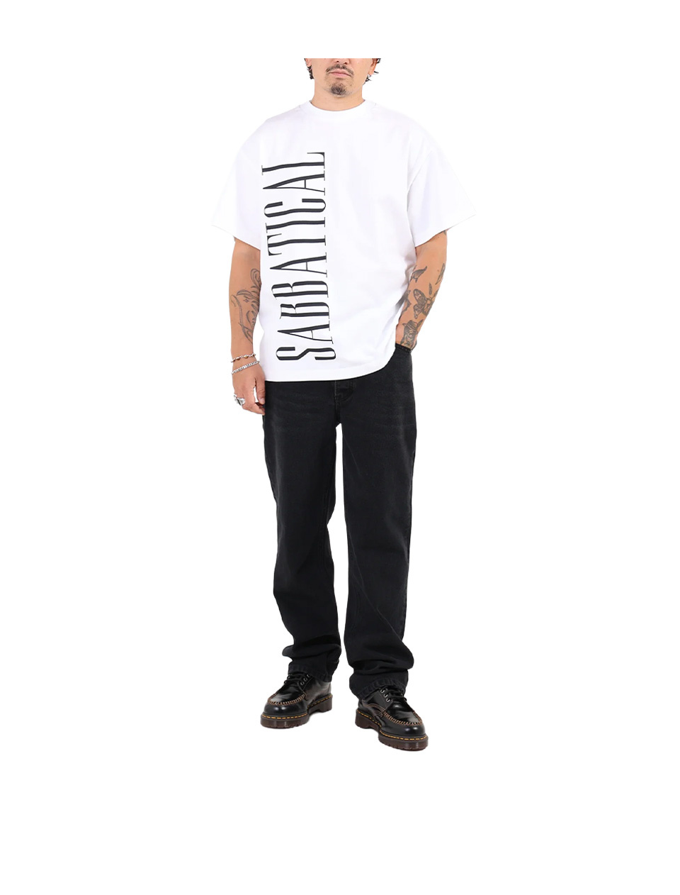 Sabbatical Logo T-Shirt White