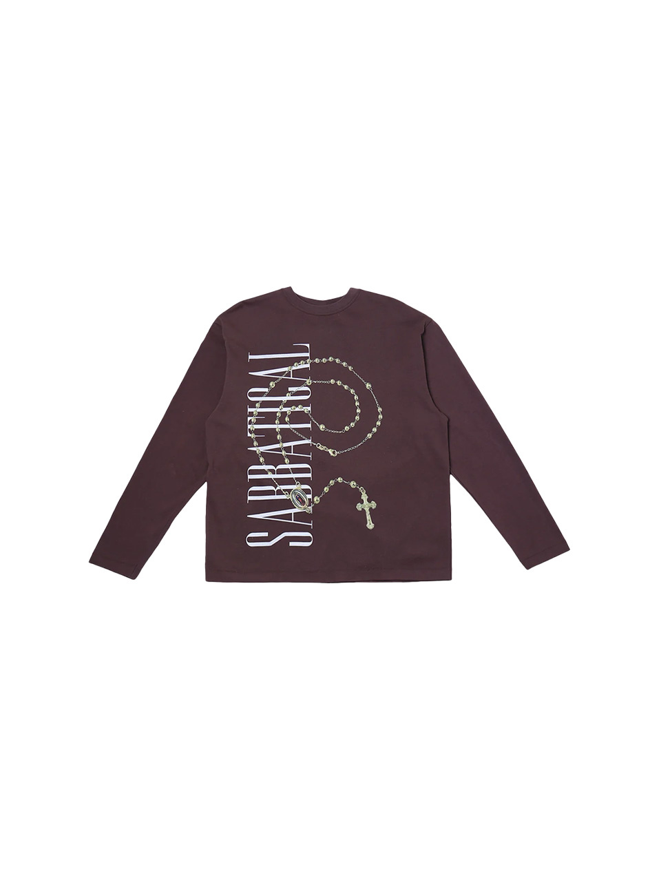 Sabbatical Cross Logo Longsleeve Button Brown