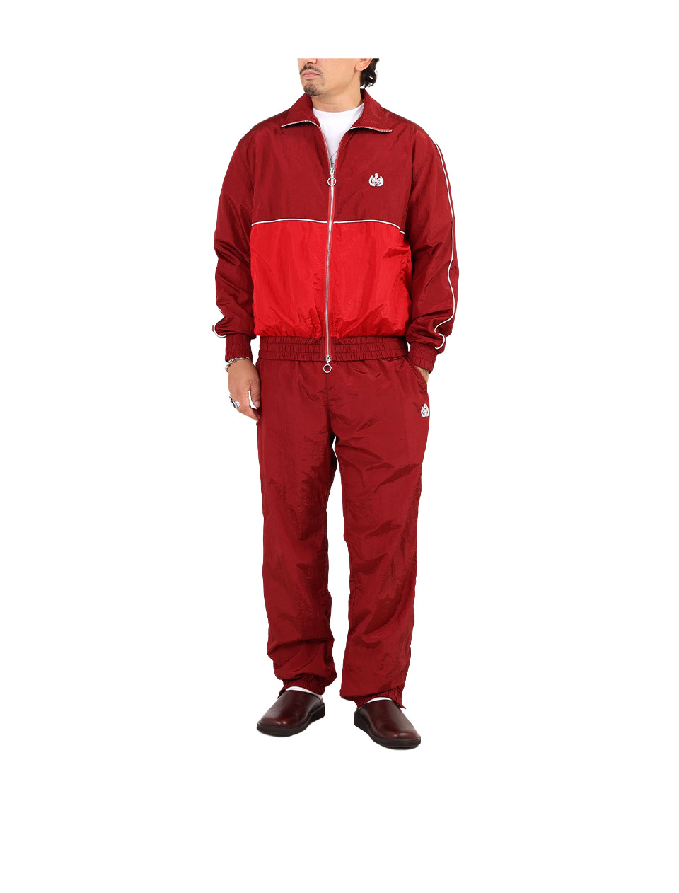 Sabbatical Christopher Track Jacket Cabernet