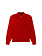 The New Originals Fisherman Rib Zip Up Sweater Red