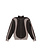 The New Originals Fisherman Curve Zip Up Sweater Acid Brown Cream