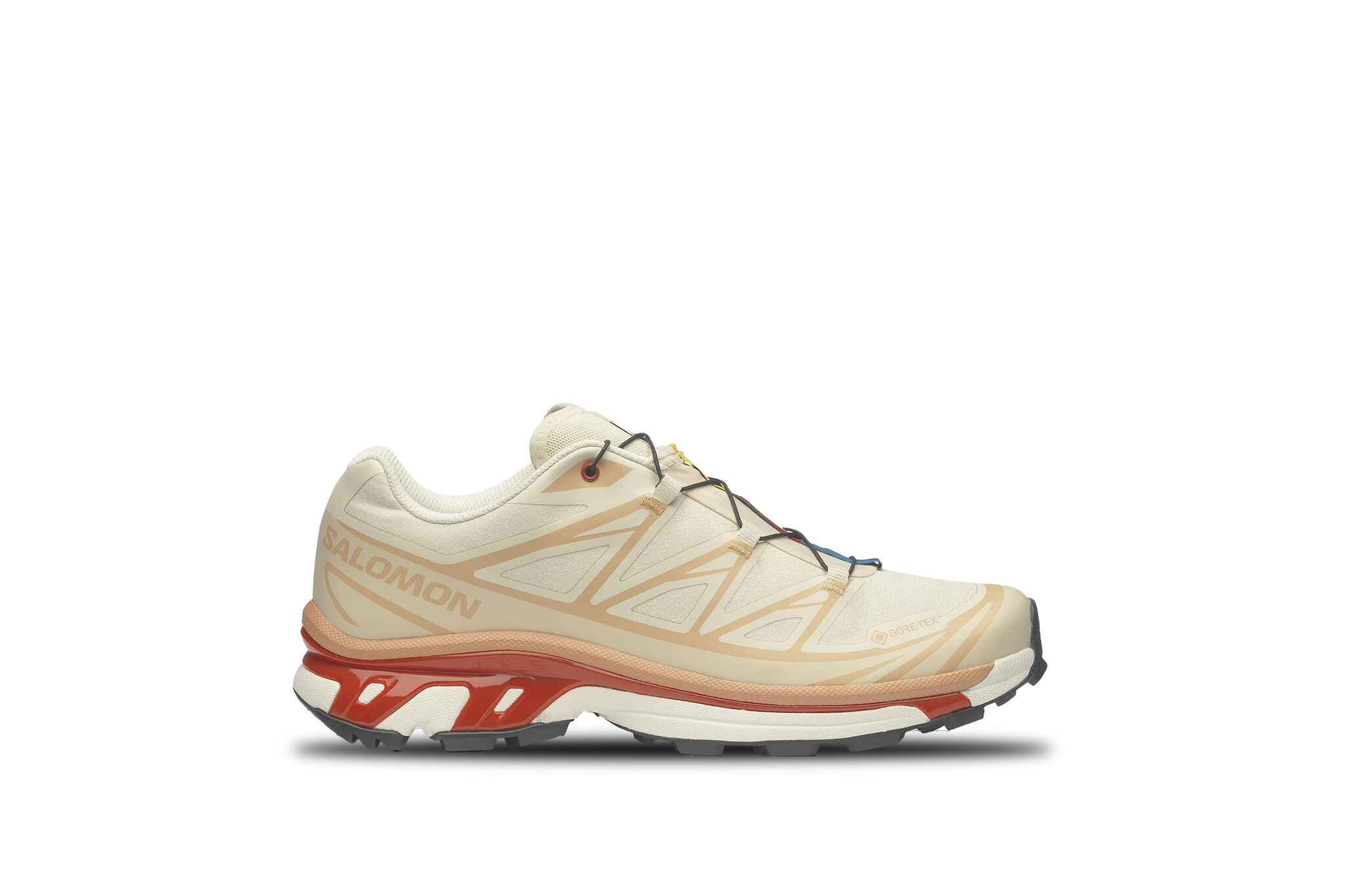 Salomon XT-6 GTX Almond Milk Soft Clay Burnt Ochre