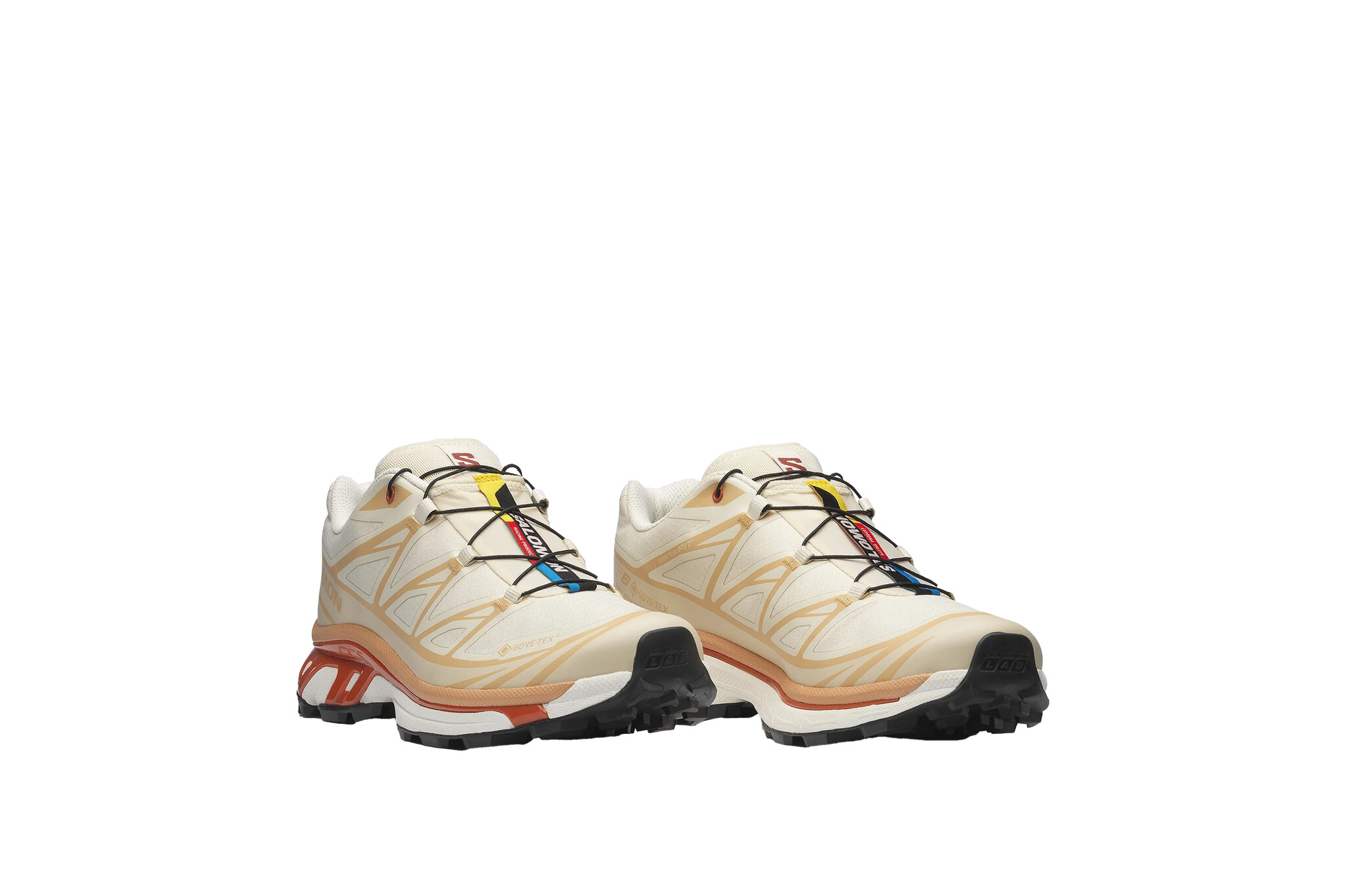 Salomon XT-6 GTX Almond Milk Soft Clay Burnt Ochre