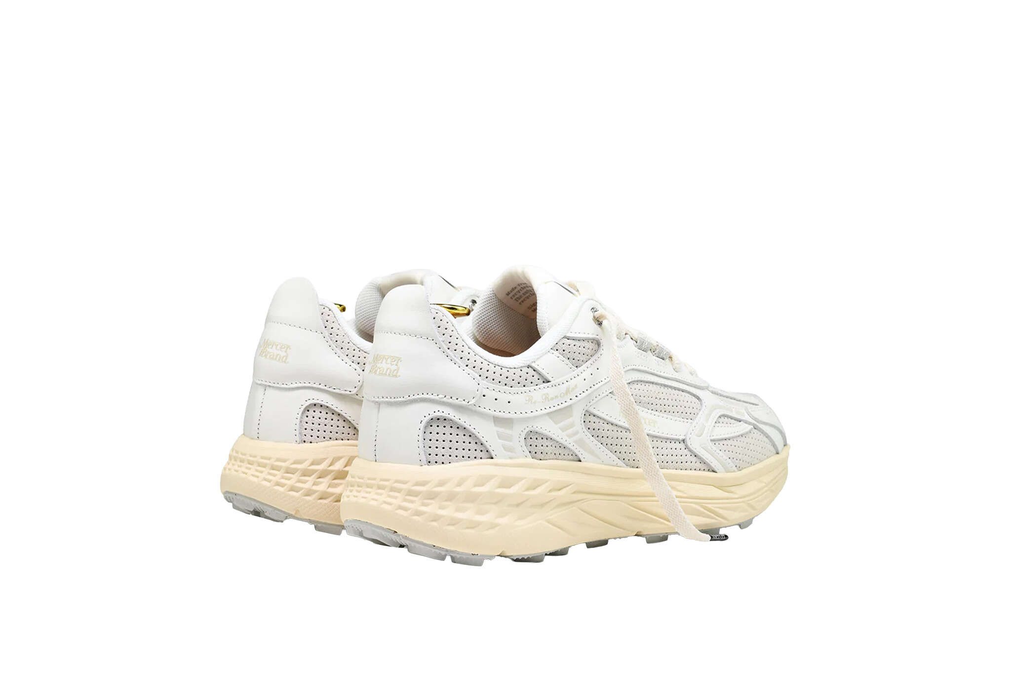Mercer The Re-Run Max Perforated Off White