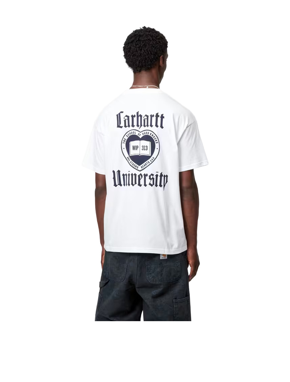 Carhartt WIP S/S Schooling T-Shirt White