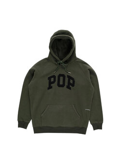 POP Trading Company Arch Hooded Sweat Duffel Green