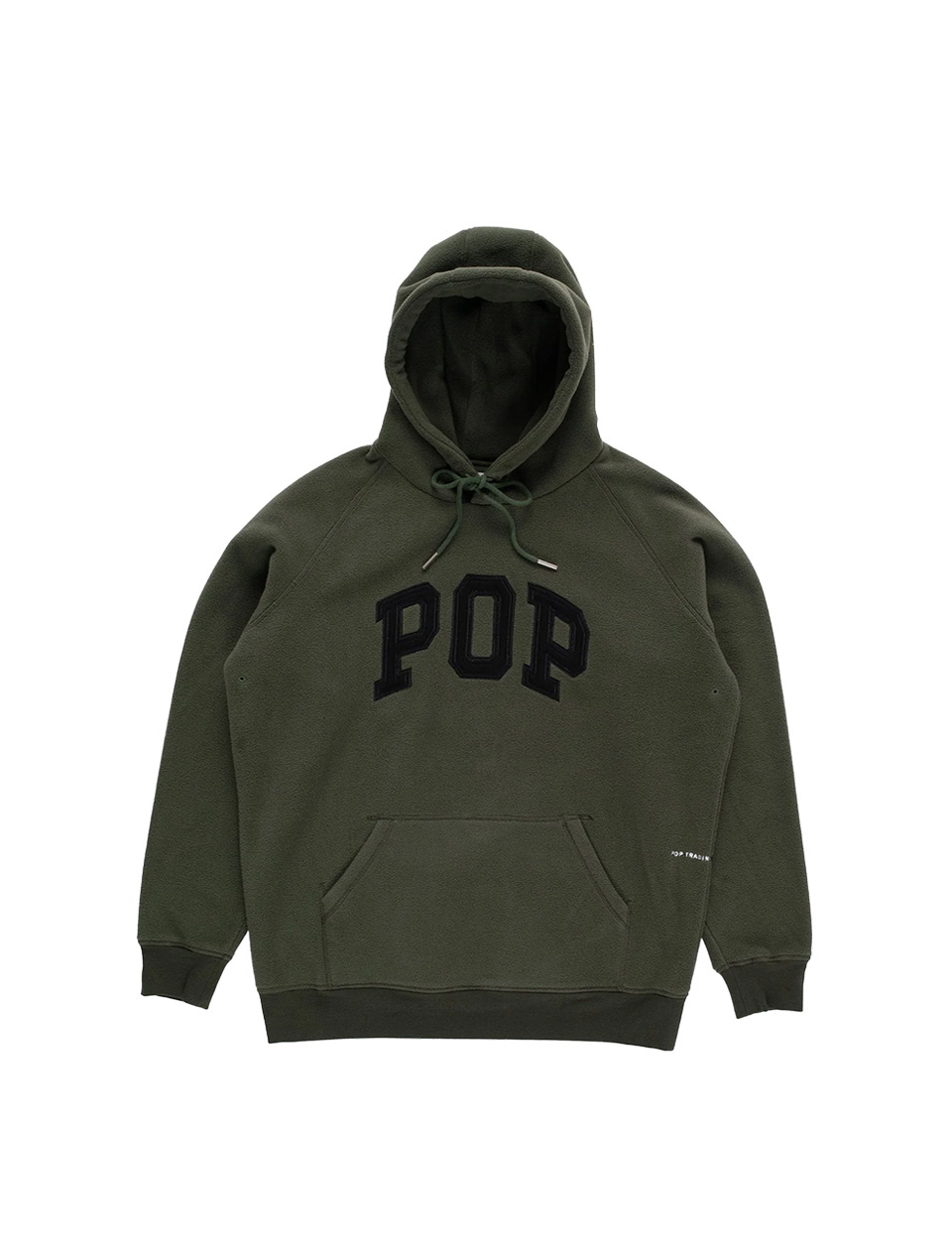 POP Trading Company Arch Hooded Sweat Duffel Green