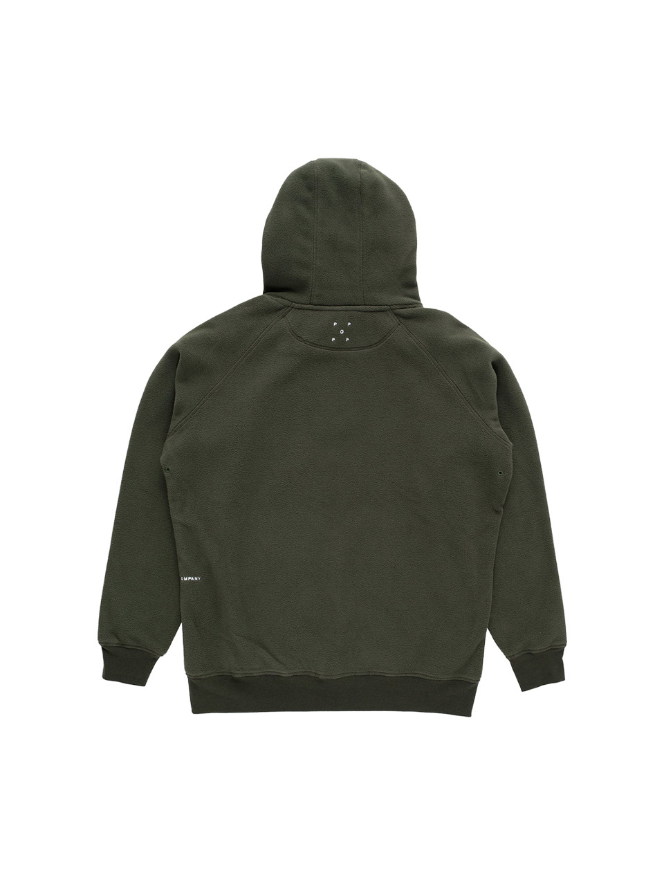 POP Trading Company Arch Hooded Sweat Duffel Green