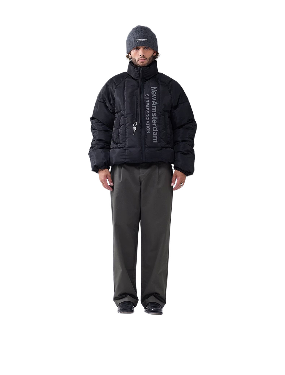 New Amsterdam Surf Association Reversible Safety Jacket Black