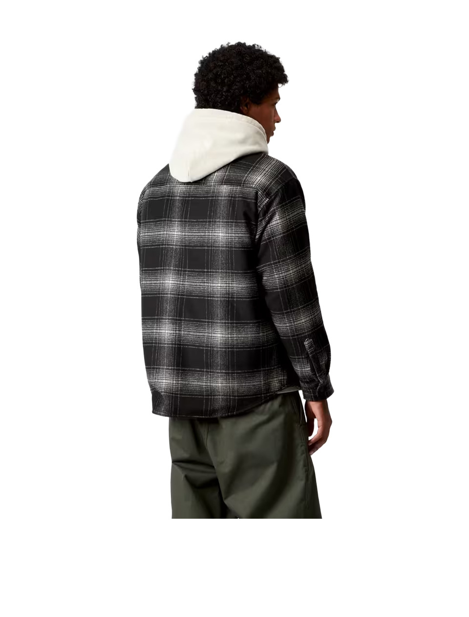 Carhartt WIP Brennan Shirt Jac Brennan Check Black Wax