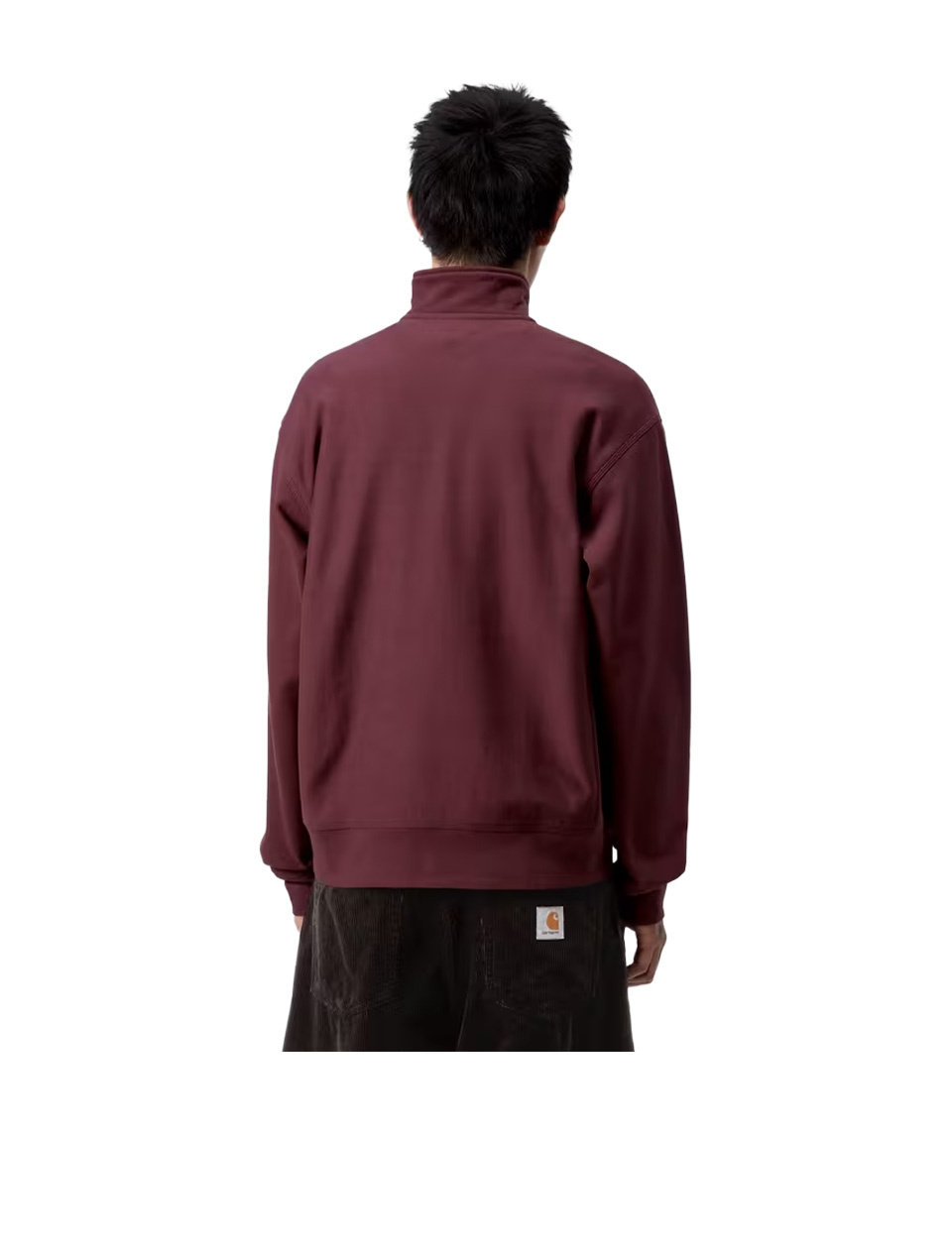 Carhartt WIP Half Zip American Script Sweat Rondo