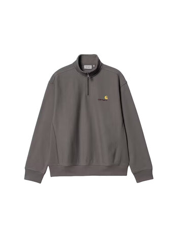 Carhartt WIP Half Zip American Script Sweat Porphyry