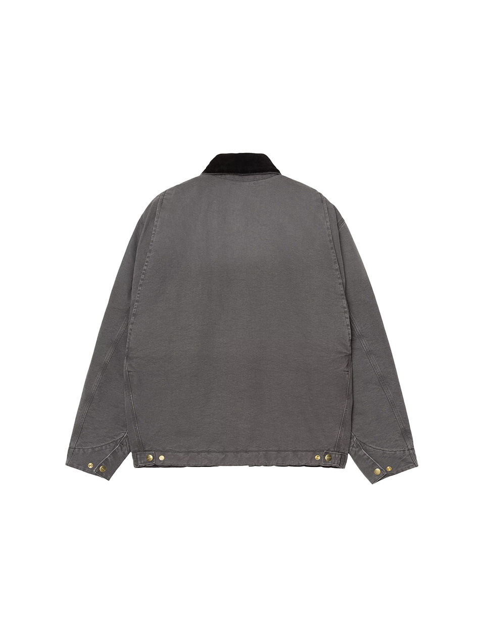 Carhartt WIP OG Detroit Jacket Graphite Black Stone Canvas