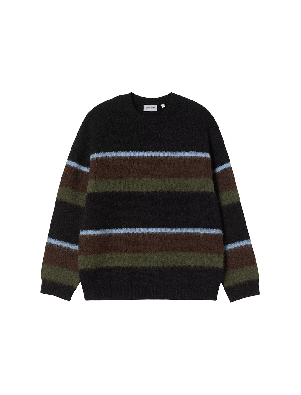 Carhartt WIP Merton Sweater Sundling Stripe Palisander