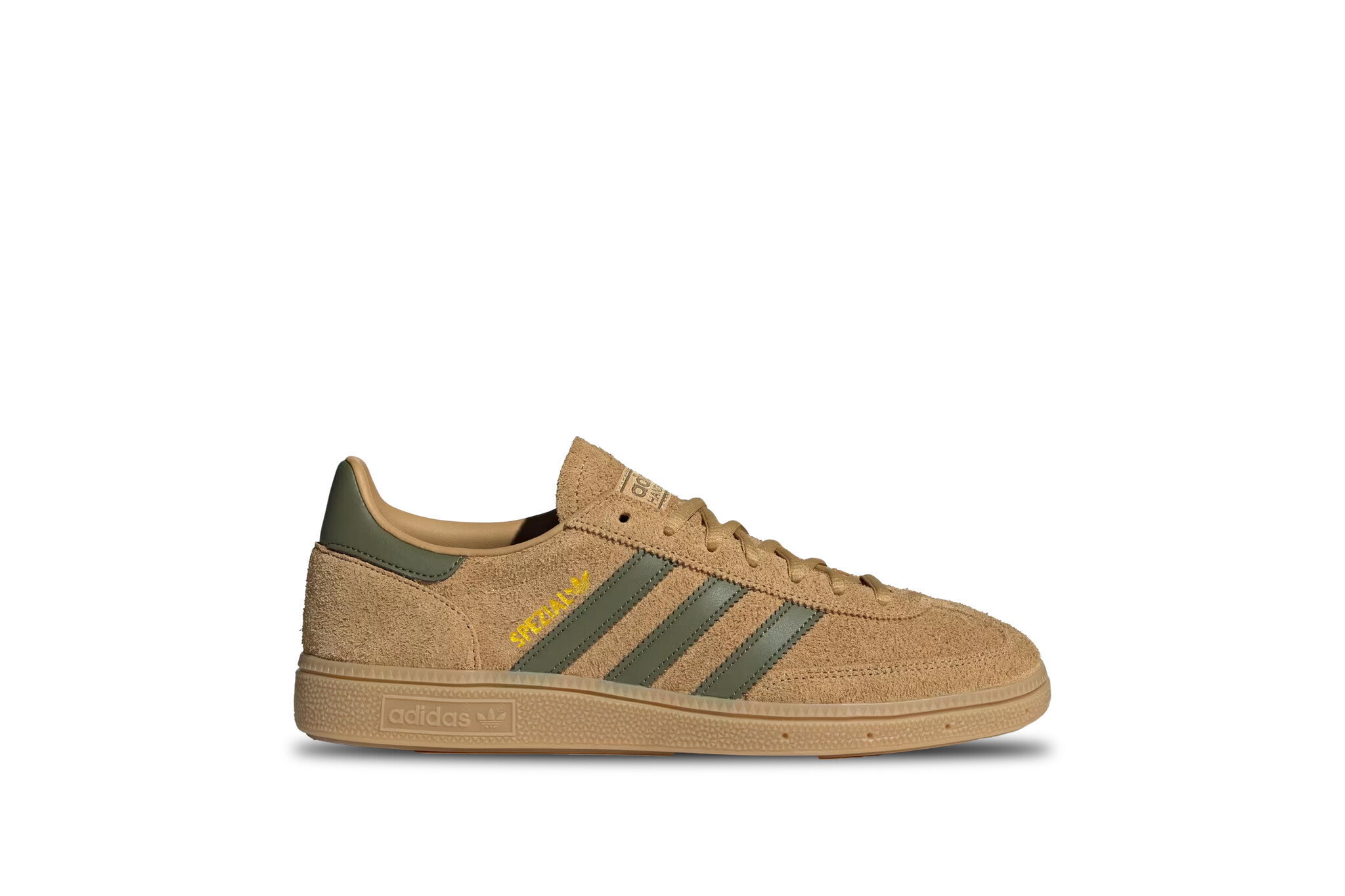 Adidas Handball Spezial Golden Beige Focus Olive Gum
