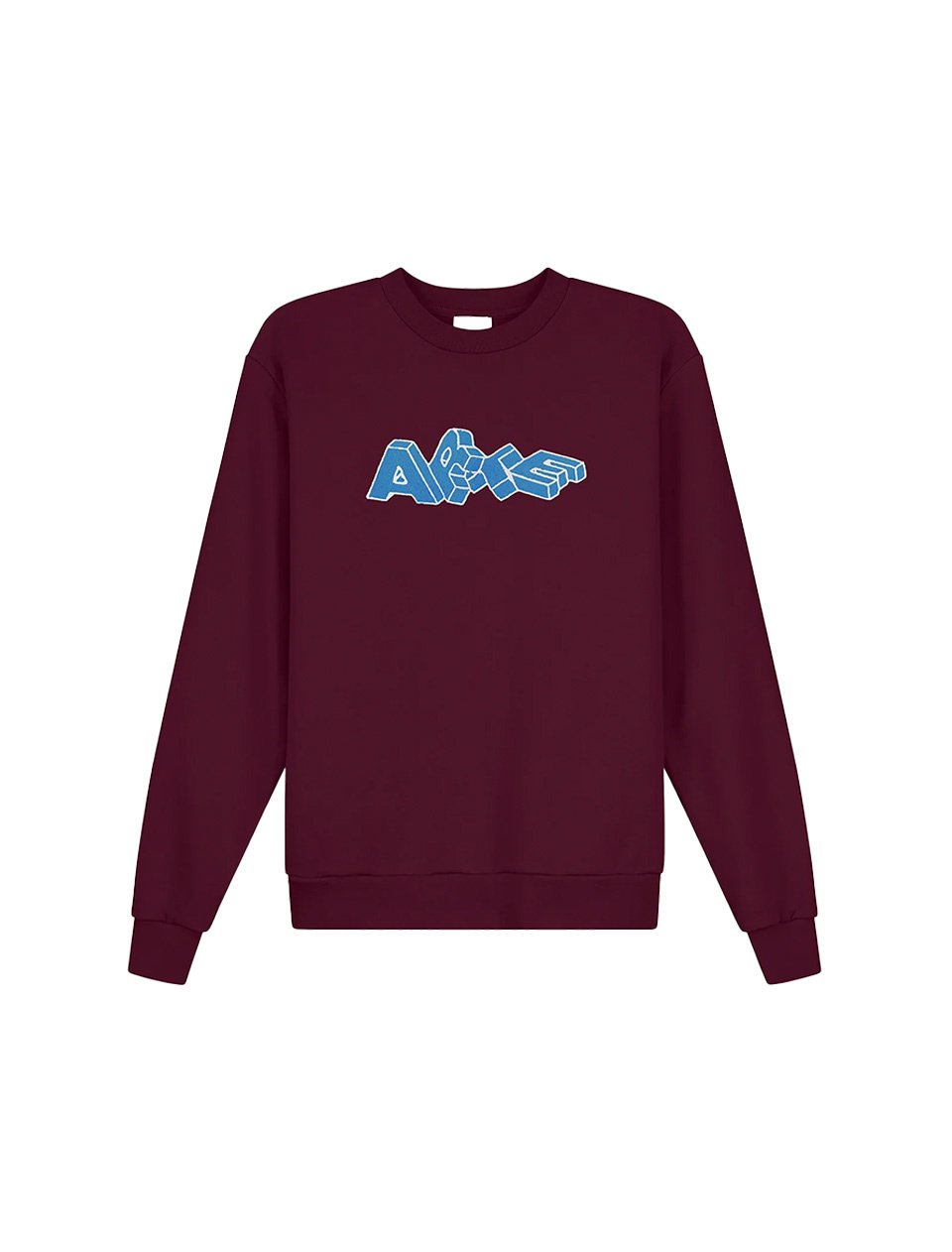 Arte Antwerp Arte Blocks Crewneck Bordeaux