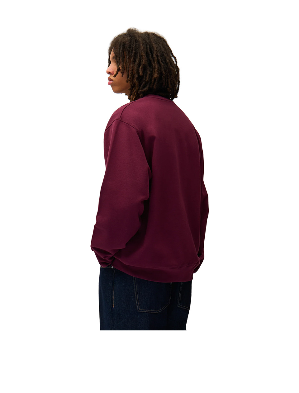 Arte Antwerp Arte Blocks Crewneck Bordeaux