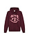 Arte Antwerp Eyes Front Zip Hoodie Bordeaux