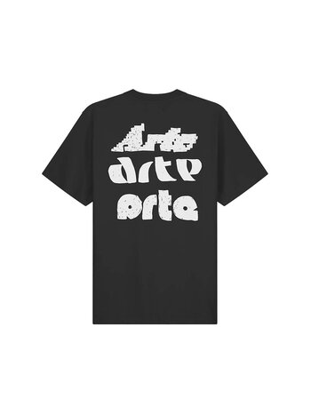 Arte Antwerp Multi Arte Print T-Shirt Black