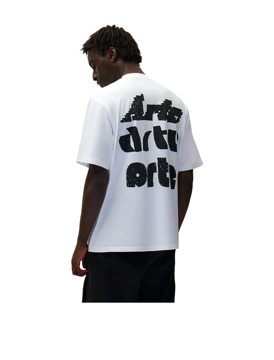 Arte Antwerp Multi Arte Print T-Shirt White