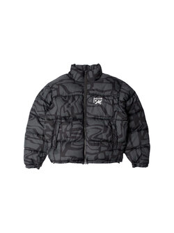 By Parra Broken ftp Puffer Jacket Black