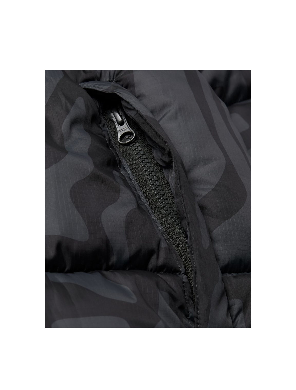 By Parra Broken ftp Puffer Jacket Black