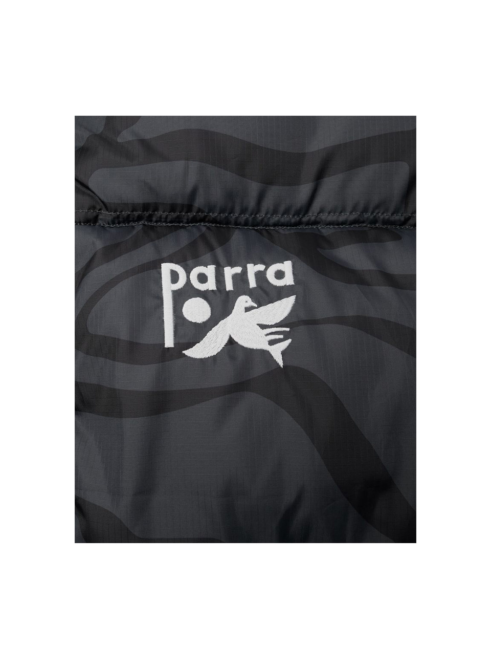 By Parra Broken ftp Puffer Jacket Black