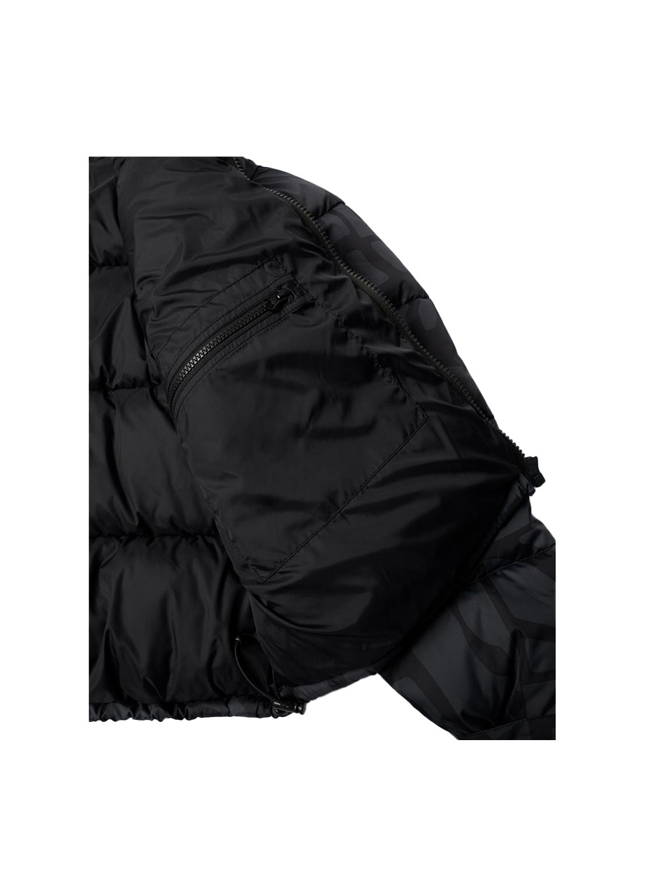 By Parra Broken ftp Puffer Jacket Black