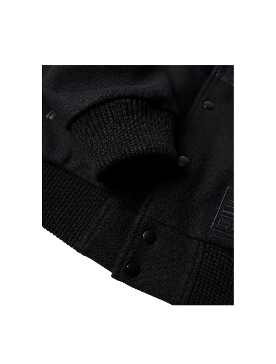 By Parra Not Movie Quality Varsity Jacket Black