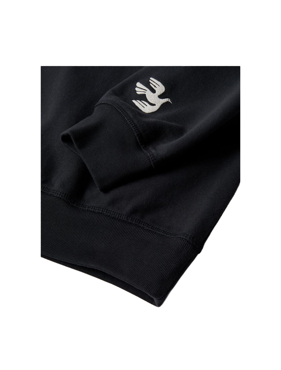 By Parra Weird Trad Logo Crewneck Sweatshirt Dark Navy