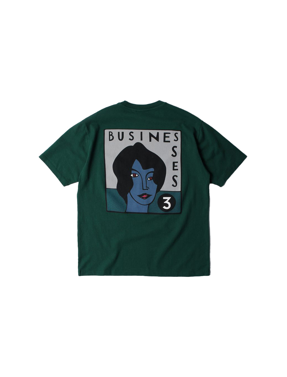 By Parra Nothing Please T-Shirt Pine Green