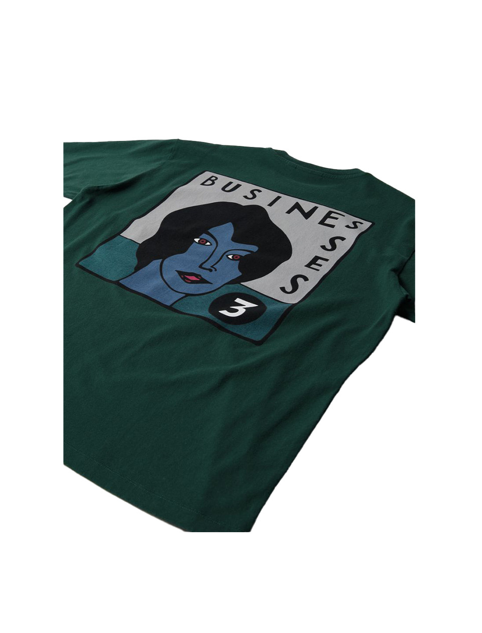 By Parra Nothing Please T-Shirt Pine Green