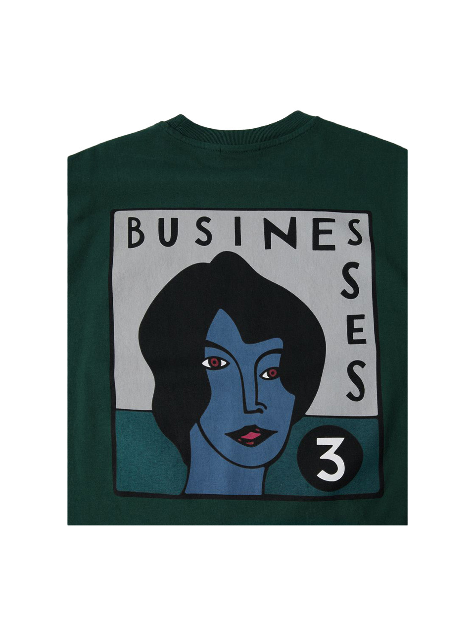 By Parra Nothing Please T-Shirt Pine Green