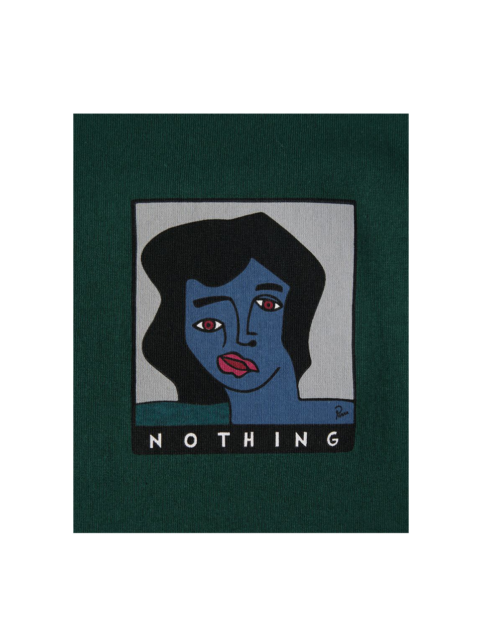 By Parra Nothing Please T-Shirt Pine Green