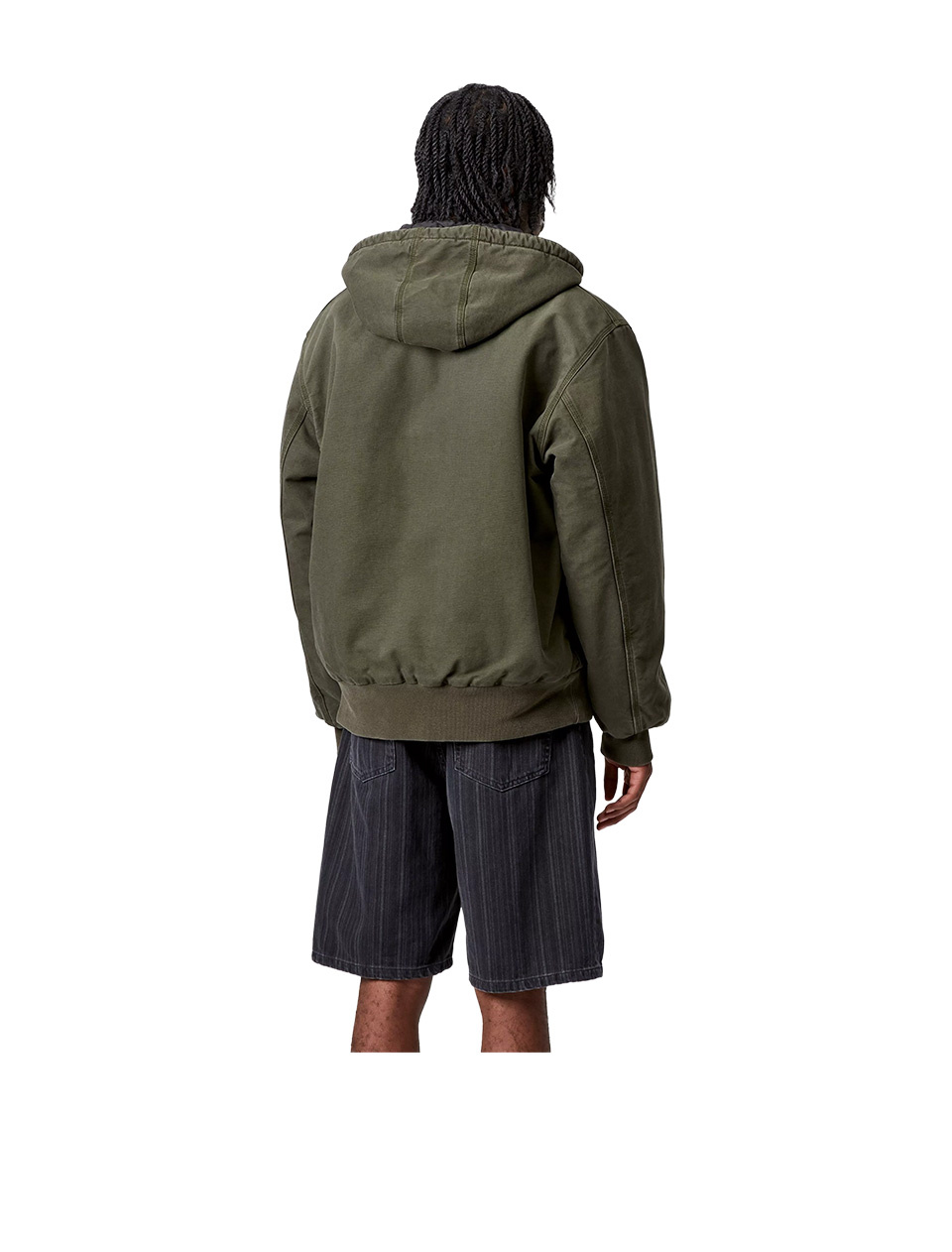 Carhartt WIP OG Active Jacket Olive Stone Canvas