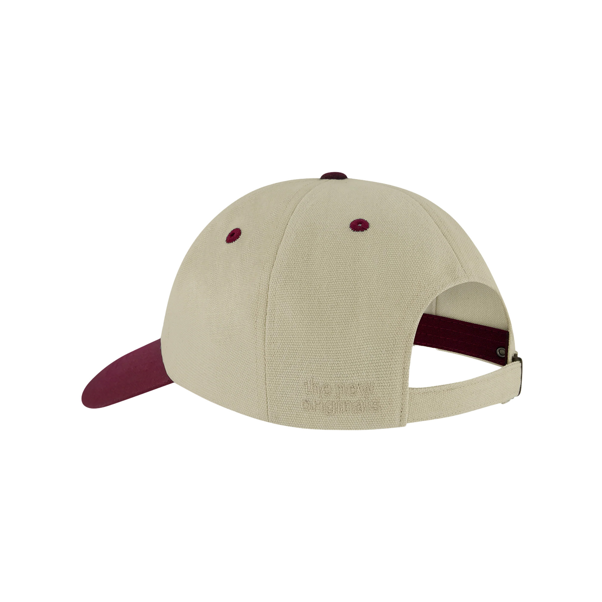 The New Originals 9 Emblem Cap White Alyssum Red