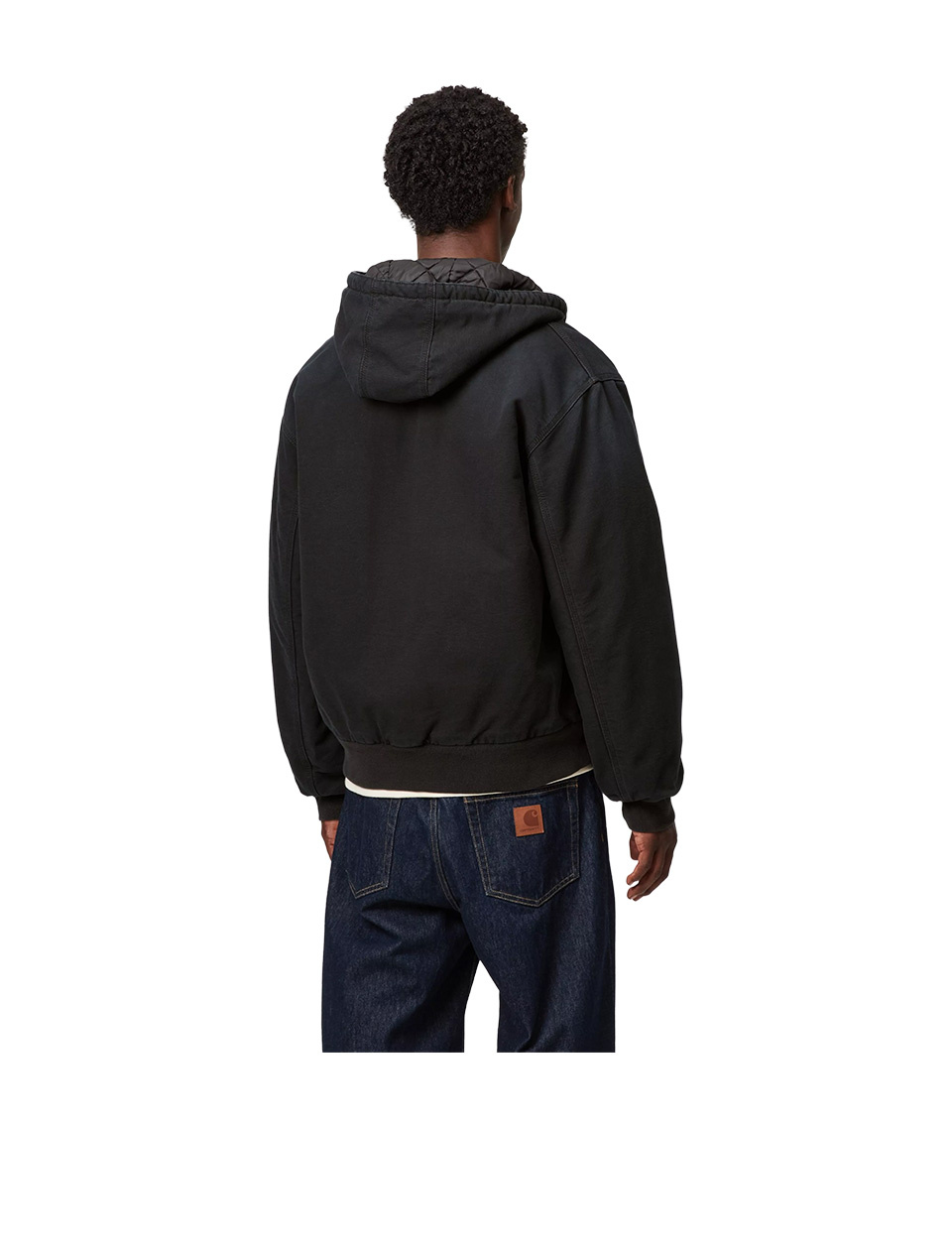 Carhartt WIP OG Active Jacket Black Stone Canvas