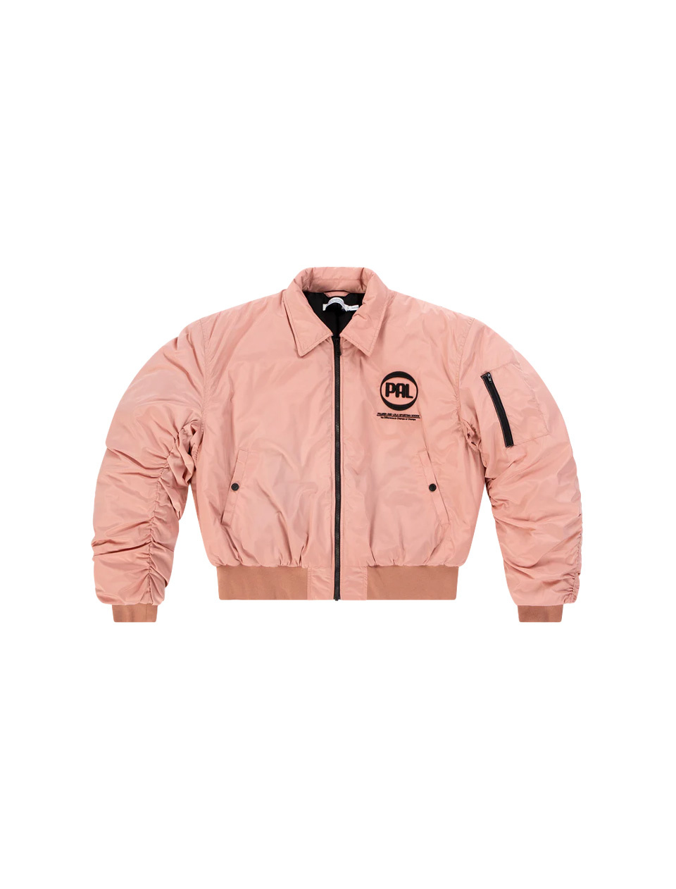 PAL Sporting Goods Sponsor Bomber Jacket Pale Mauve