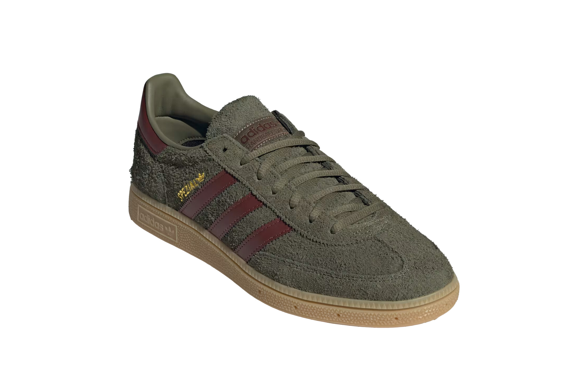 Adidas Handball Spezial Focus Olive Fox Brown Gum