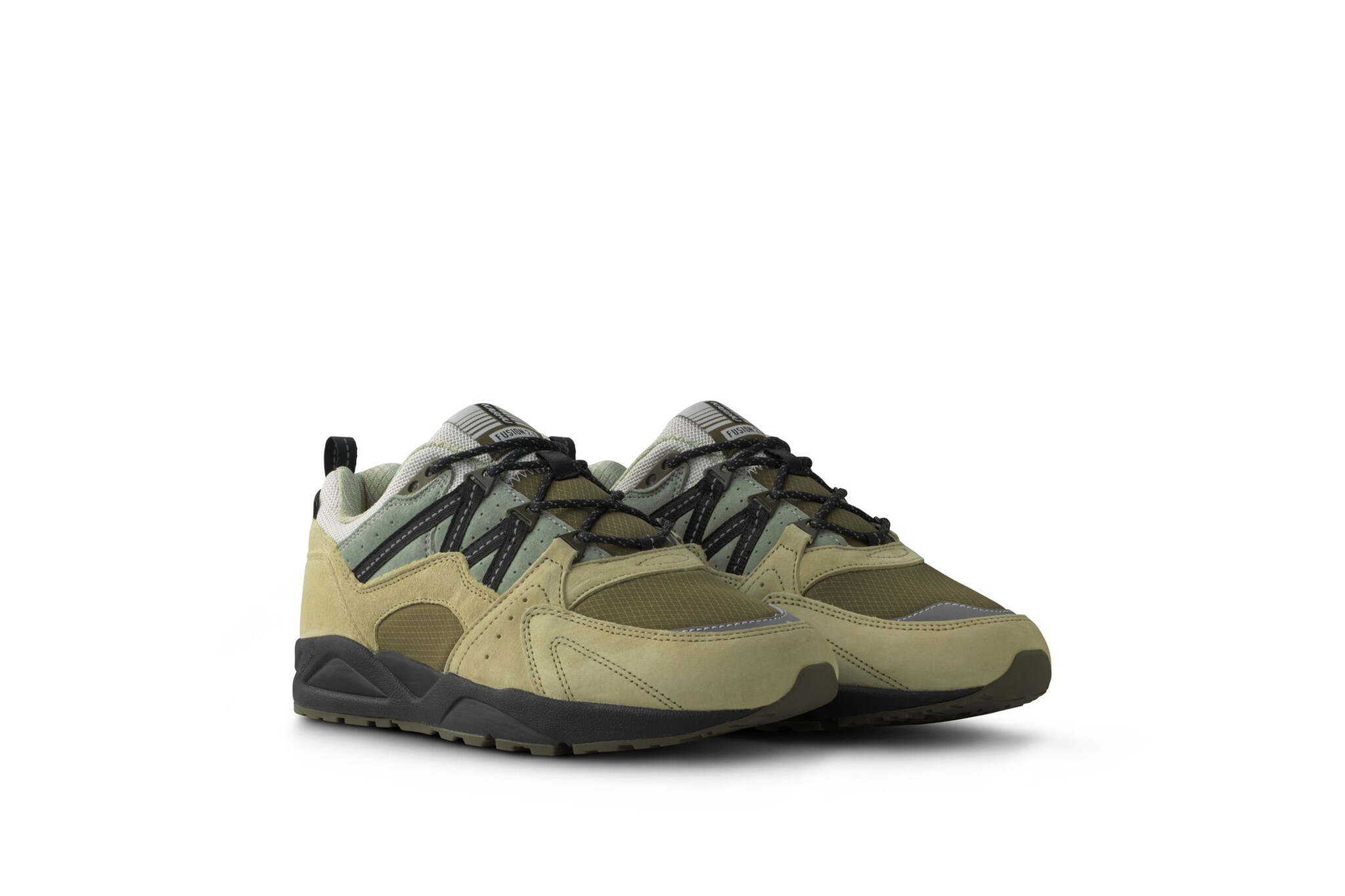 Karhu Fusion 2.0 Pale Olive Green Jet Black