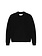New Amsterdam Surf Association Logo Knit Raw Edge Black White