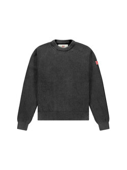 The New Originals Fisherman Rib Crewneck Black