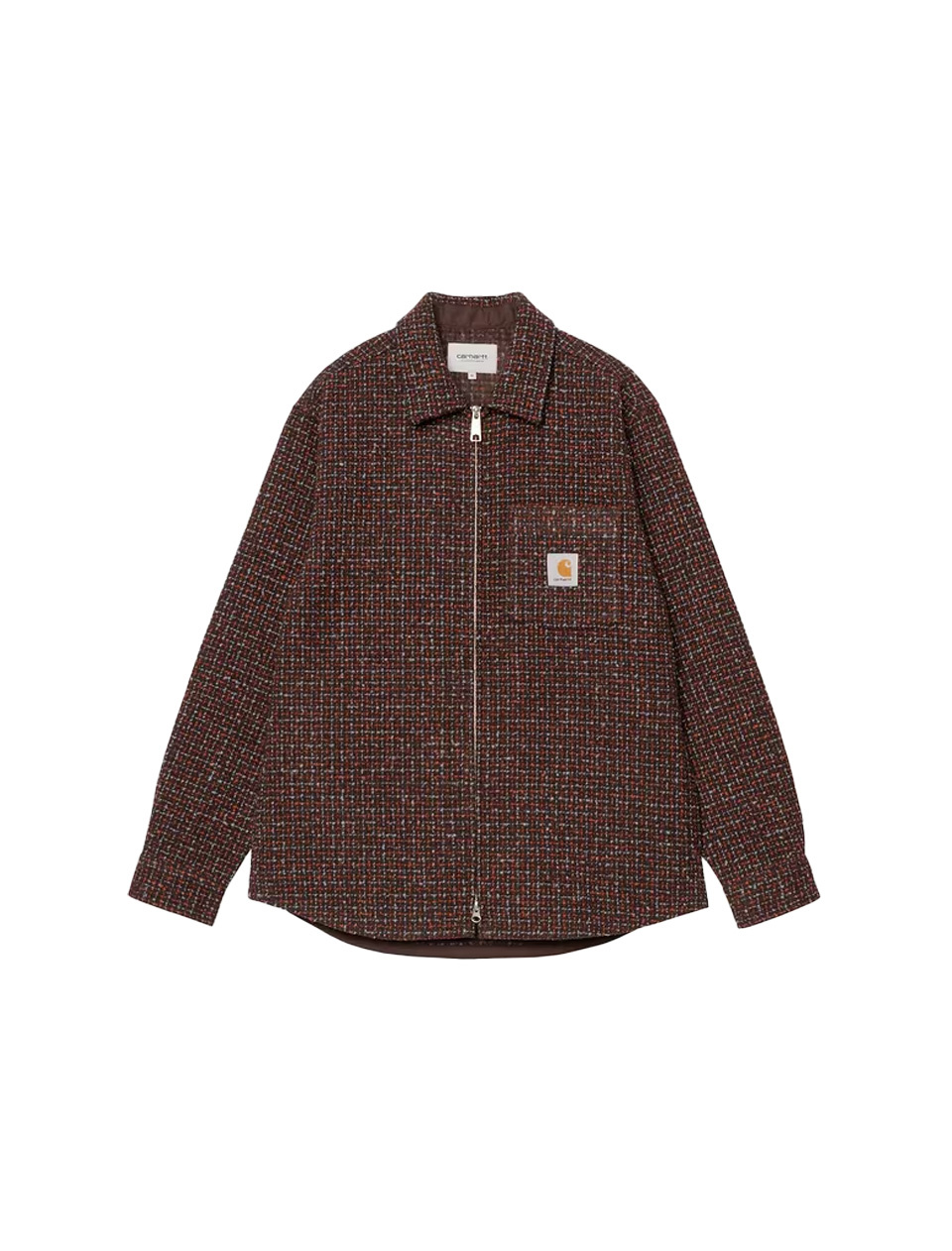 Carhartt WIP Bellamy Shirt Jac Bellamy Check Tobacco