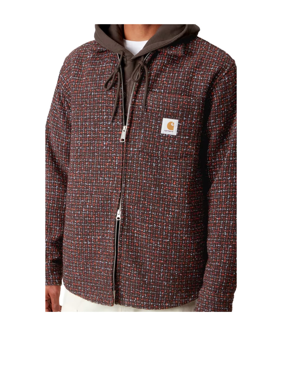 Carhartt WIP Bellamy Shirt Jac Bellamy Check Tobacco