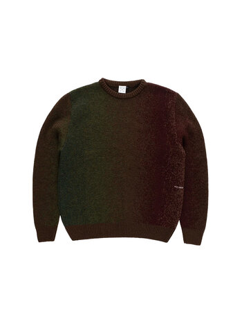 POP Trading Company Pop Mohair Striped Knitted Crewneck Multicolour