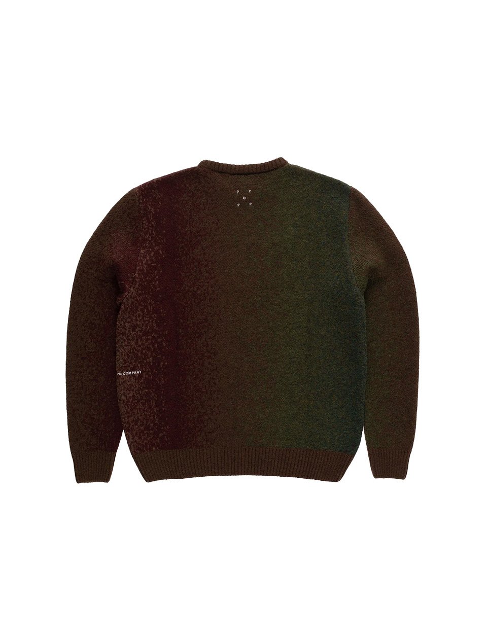 POP Trading Company Pop Mohair Striped Knitted Crewneck Multicolour