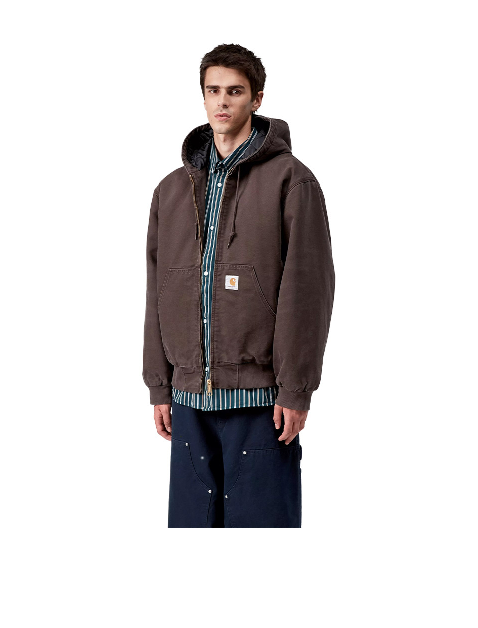 Carhartt WIP OG Active Jacket Tobacco Stone Canvas