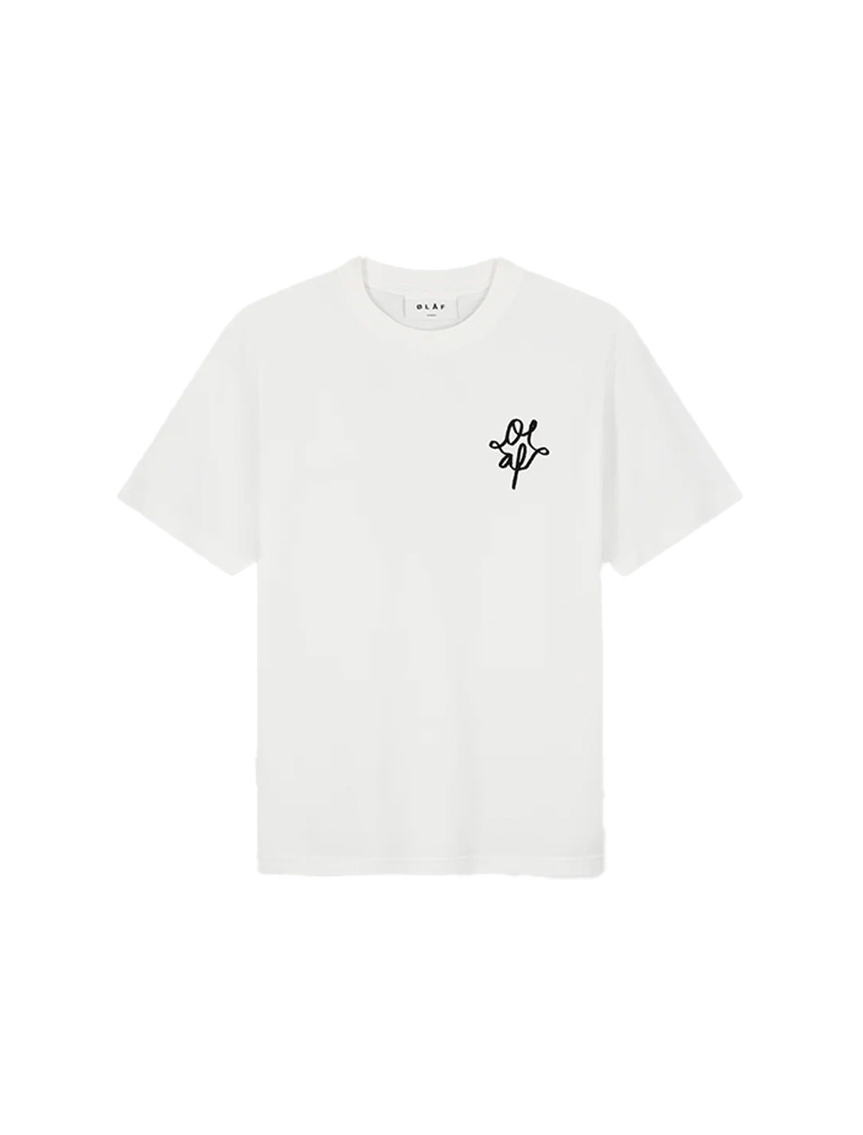 OLAF Monogram Graphic Tee Optical White