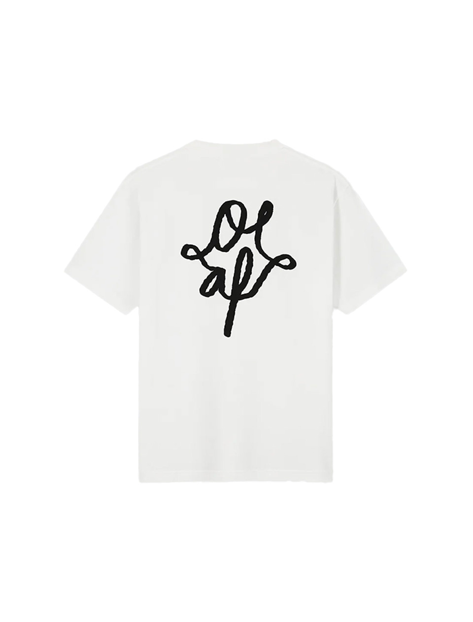 OLAF Monogram Graphic Tee Optical White