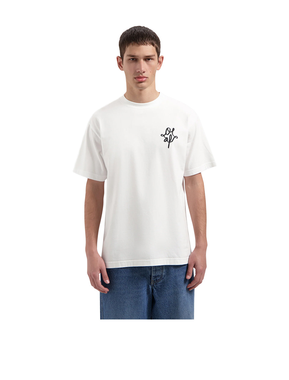 OLAF Monogram Graphic Tee Optical White